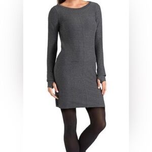 Athleta Dresses | Athleta Carmella Lounge Dress   Color: Black/Gray | Size:S